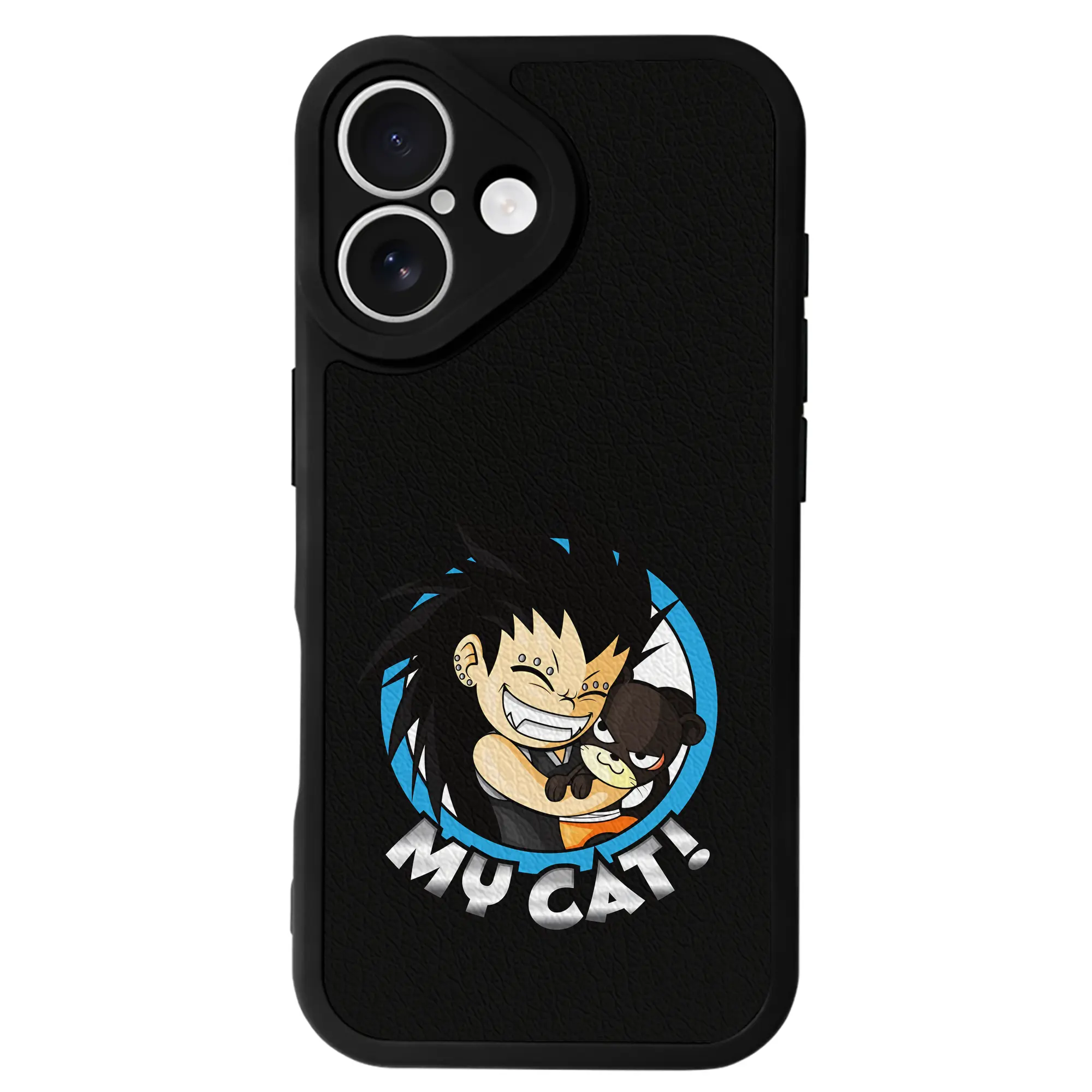 フェアリーテイル グッズ ガジル・レッドフォックス - IPhone 16シリーズ対応 ・ シリコンスマホケース ・ レザー調 ・ 高精度フィット ・ 耐衝撃 ・ ワイヤレス充電対応 ・ 精密カット